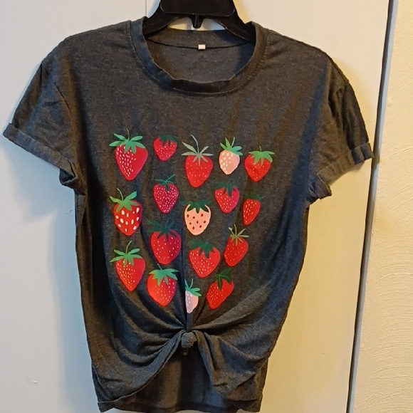 Strawberry Graphic Tee - Picture 1 of 5